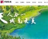 天域生態(tài)網站建設